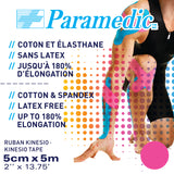 Ruban Kinesiologie, EC3D, EC3D sports, EC3D sport, compression, sports, sport, récupération, support