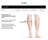 Compression Solid Calf Sleeves Unis, EC3D, EC3D sports, EC3D sport, compression, sports, sport, récupération, support