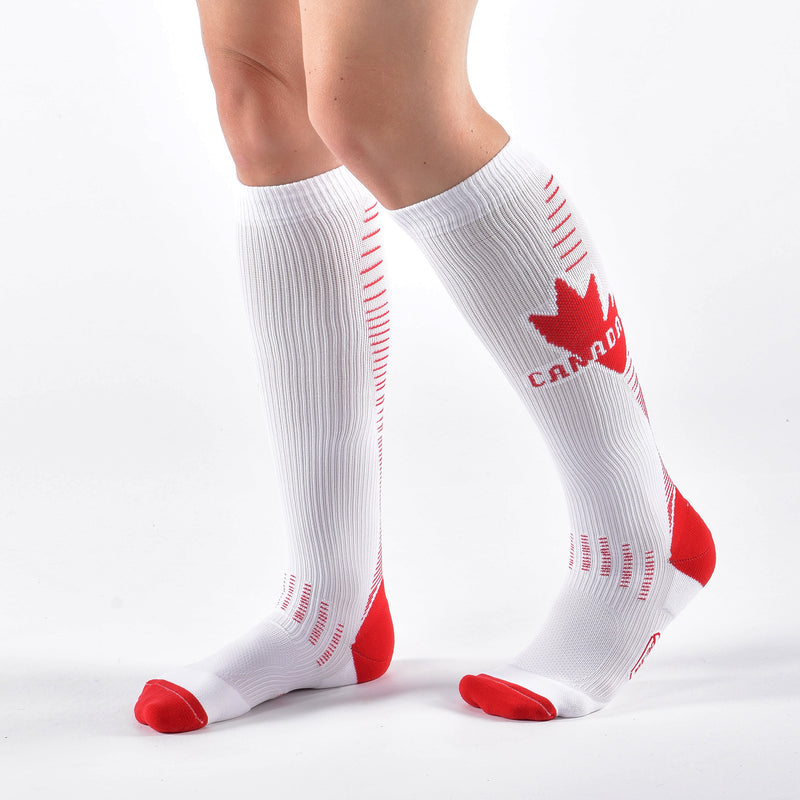 Canada Edition Compression Socks, EC3D, EC3D sports, EC3D Sport, compression sports, compression, sports, sport, recovery